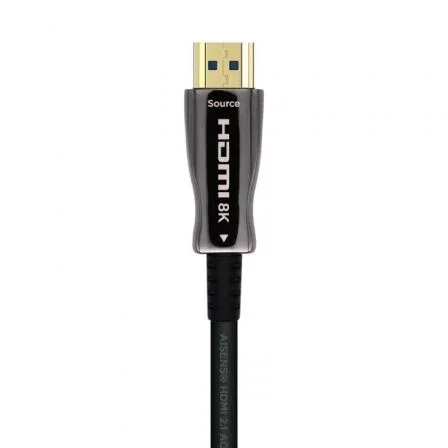 AISENS Cable HDMI V2.1 AOC 8K@60Hz 4K@120Hz 15m Negro AISENS Cable HDMI V2.1 AOC 8K@60Hz 4K@120Hz 15m Negro